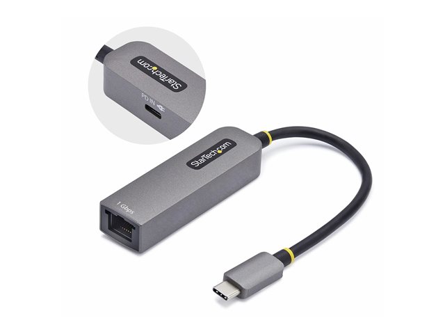 elara StarTech.com USB-C to Ethernet Adapter NIC 1Gbps